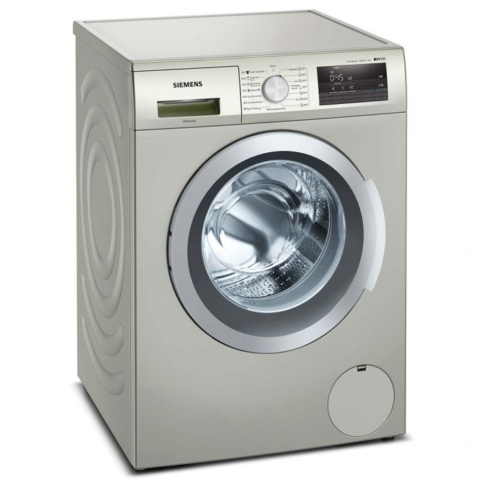 Пральна машина з фронт. зав. Siemens WM10J18SUA, 8кг, 1000, A+++, 59см, Дисплей, Сірий