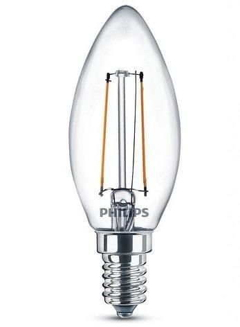 Лампа світлодіодна Philips LEDClassic 4-40W B35 E14 830 CL NDAPR