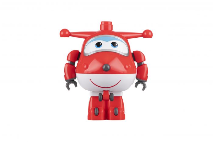 Ігрова фігурка-трансформер Super Wings Medium Blocks High Value Figure Jett, Джетт