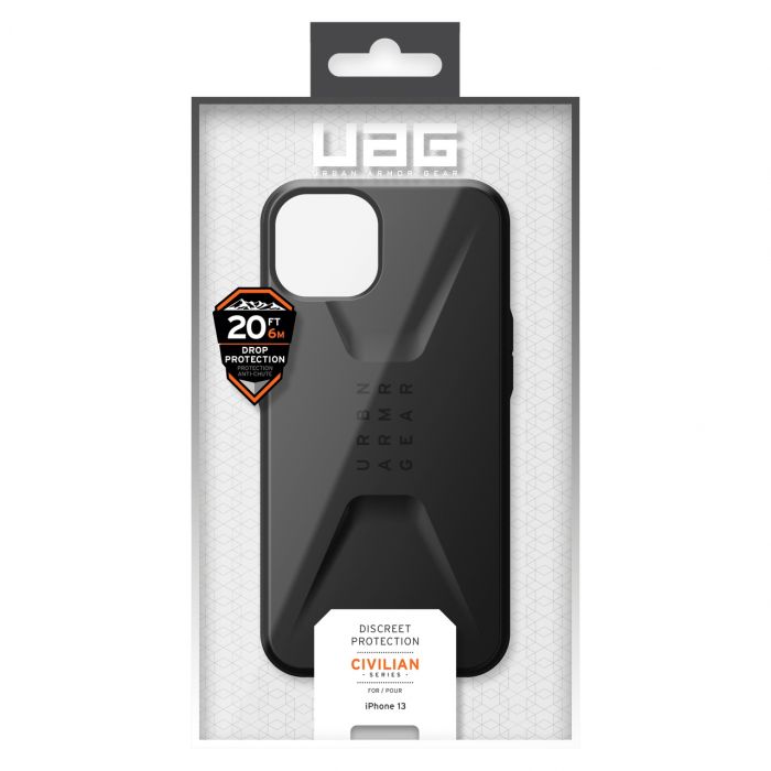 Чохол UAG для Apple Iphone 13 Civilian, Black