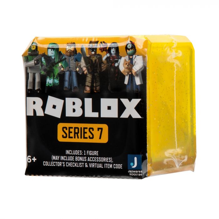 Ігрова колекційна фігурка Jazwares Roblox Mystery Figures Neon Yellow Assortment S7