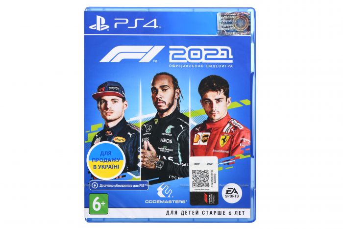 Програмний продукт на BD диску PS4 F1 2021 [Blu-Ray диск]