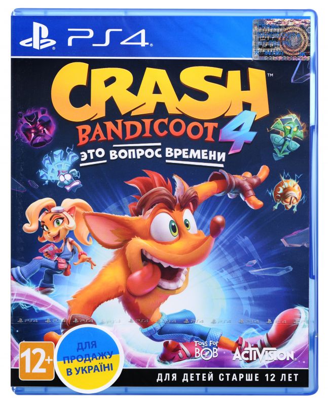 Програмний продукт на BD диску PS4 Crash Bandicoot™ 4: It’s About Time [Blu-Ray диск]