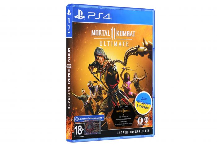 Програмний продукт на BD диску Mortal Kombat 11 Ultimate Edition [PS4, Russian subtitles]