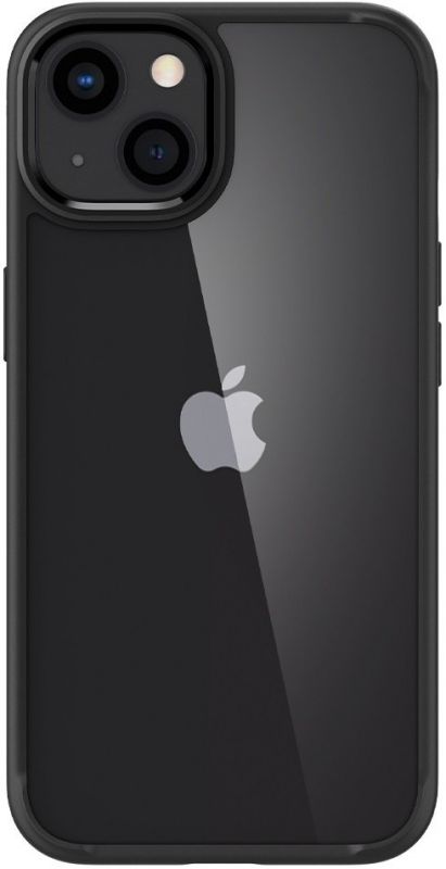 Чохол Spigen для Apple iPhone 13 Crystal Hybrid, Matte Black