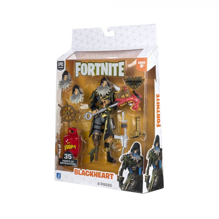 Колекційна фігурка Jazwares Fortnite Legendary Series Blackheart Skeleton S9