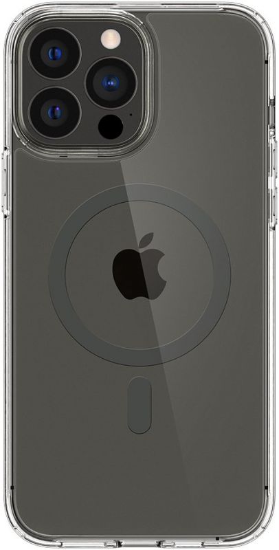 Чохол Spigen для Apple Iphone 13 Pro Max Crystal Hybrid Mag Safe, Graphite