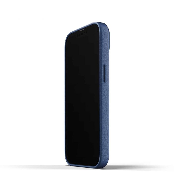 Чохол шкіряний MUJJO для Apple iPhone 13 Full Leather, Monaco Blue