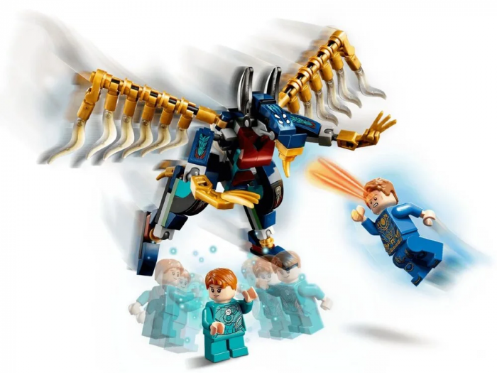 Конструктор LEGO Marvel Повітряний напад Вічних 76145