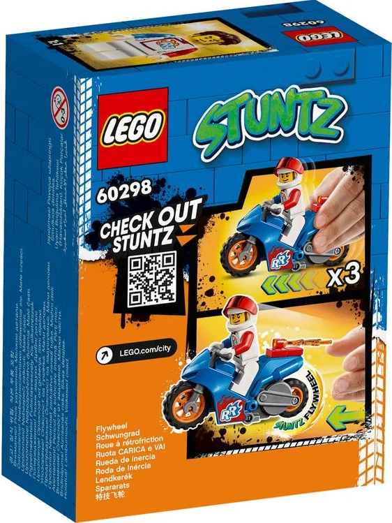 Конструктор LEGO City Реактивний трюковий мотоцикл 60298