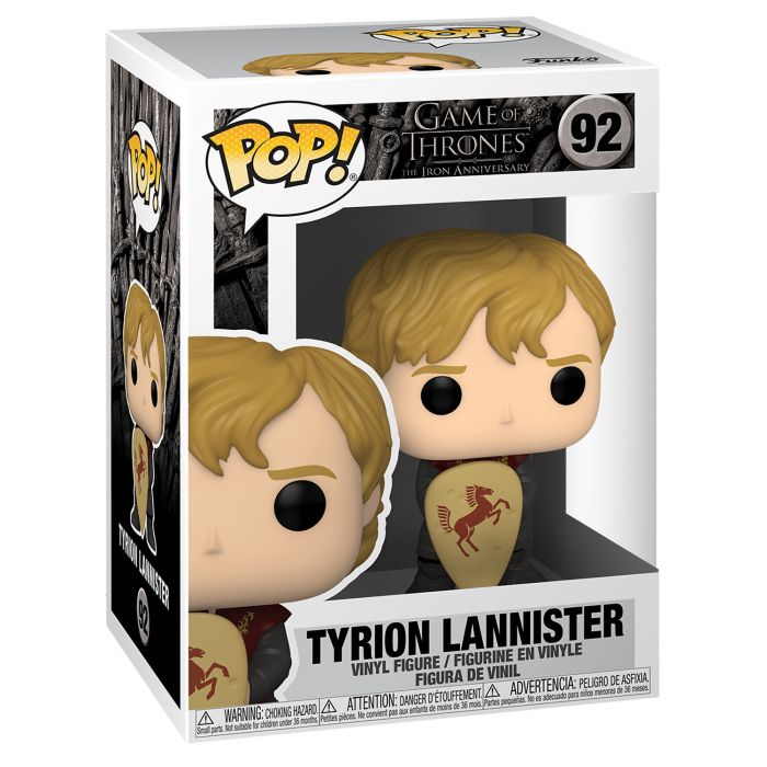 Колекційна Фігурка Funko POP! TV Game of Thrones Tyrion Lannister w/Shield 56797