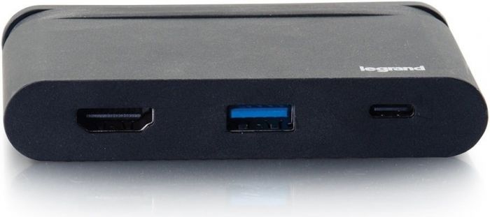Док станція C2G USB-C на HDMI, USB Type A Power Delivery до 100W