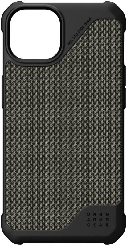 Чохол UAG для Apple Iphone 13 Metropolis LT, Kevlar Olive