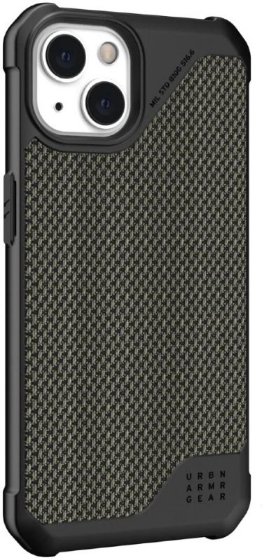 Чохол UAG для Apple Iphone 13 Metropolis LT, Kevlar Olive