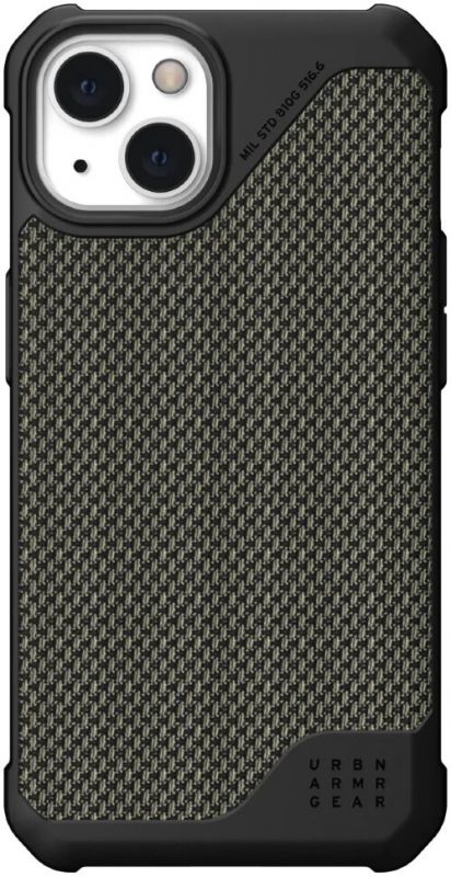 Чохол UAG для Apple Iphone 13 Metropolis LT, Kevlar Olive