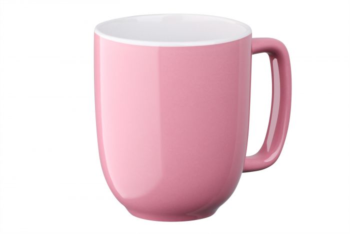 Чашка Ardesto Capri, 390 мл, рожевий, керамика