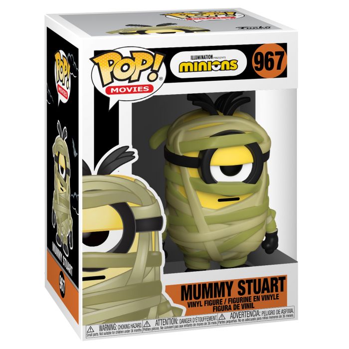Колекційна Фігурка Funko POP! Movies Minions Mummy Stuart 49788