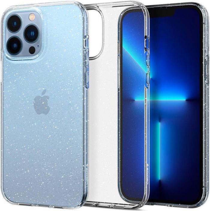 Чохол Spigen для Apple Iphone 13 Pro Max Liquid Crystal Glitter, Crystal Quartz