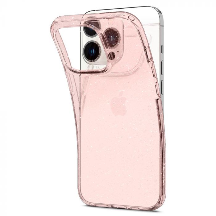 Чохол Spigen для Apple Iphone 13 Pro Liquid Crystal Glitter, Rose Quartz