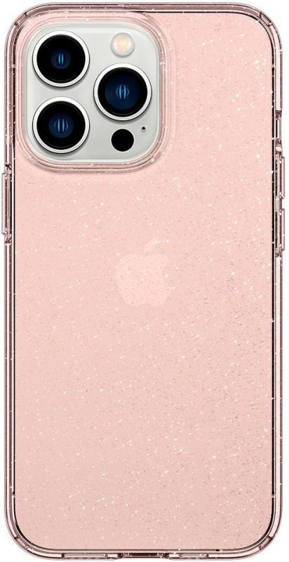 Чохол Spigen для Apple Iphone 13 Pro Liquid Crystal Glitter, Rose Quartz