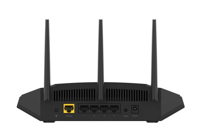Точка доступу NETGEAR WAX204 AX1800 WiFi 6, 4xGE LAN, 1xGE WAN, 3х зовнішн. ант.