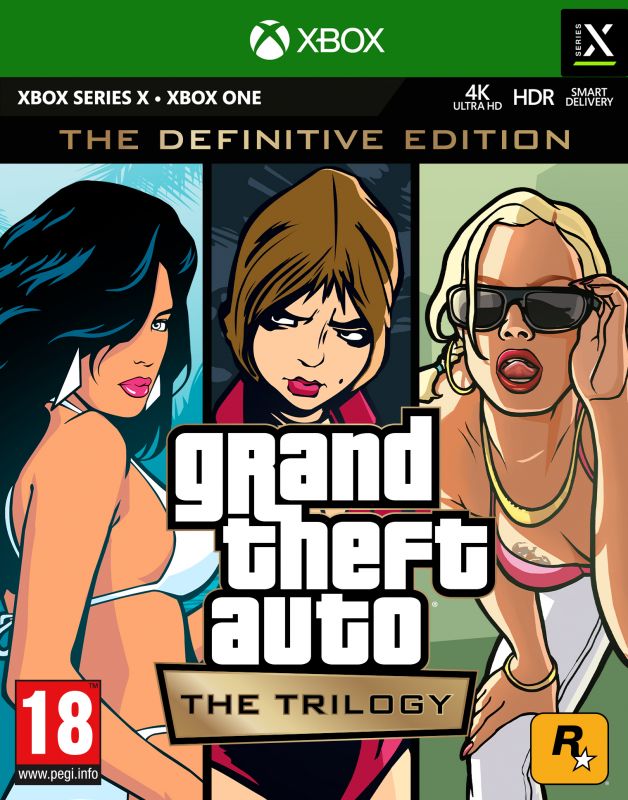 Програмний продукт на BD диску Grand Theft Auto: The Trilogy – The Definitive Edition [Xbox One, Blu-Ray диск]