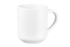 Чашка Ardesto Lucca, 330 мл , White, кераміка