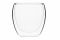 ARDESTO Набір чашок з подвійними стінками, 250 мл, H 9 см, 2 од., боросилікатне скло