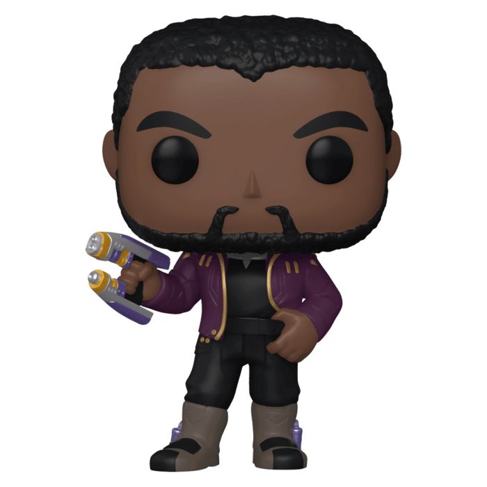 Фігурка Funko POP! Bobble Marvel What If T'Challa Star-Lord Unmasked (Exc) 56118