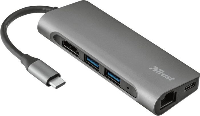 USB-хаб Trust DALYX 7-IN-1 USB-C ALUMINIUM