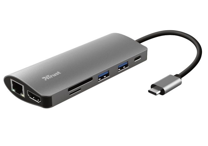 USB-хаб Trust DALYX 7-IN-1 USB-C ALUMINIUM