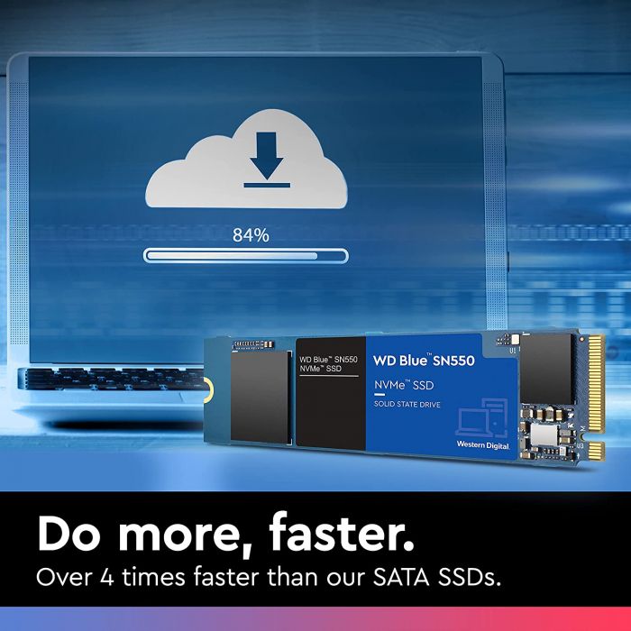 Накопичувач SSD WD M.2 2TB PCIe 3.0 Blue SN550