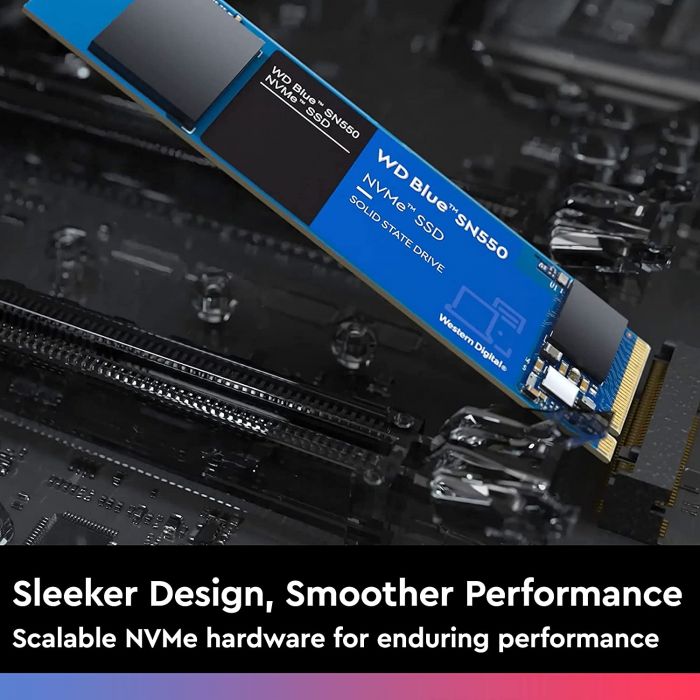 Накопичувач SSD WD M.2 2TB PCIe 3.0 Blue SN550