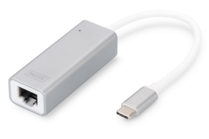 Адаптер DIGITUS USB-C - 10/100/1000 Mbps Ethernet