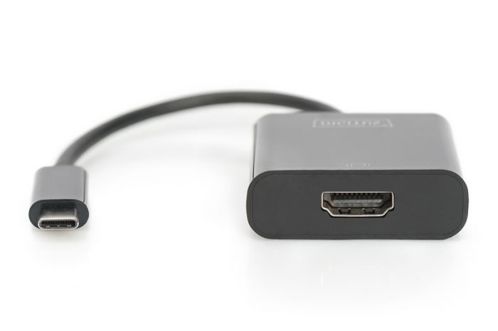 Адаптер DIGITUS USB-C - HDMA UHD 4K, M/F, 0.15 m
