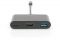 Адаптер DIGITUS USB-C - HDMA, 2xUSB