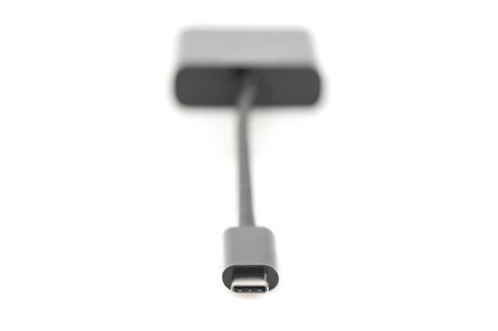 Адаптер DIGITUS USB-C - VGA Full HD, M/F, 0.15 m