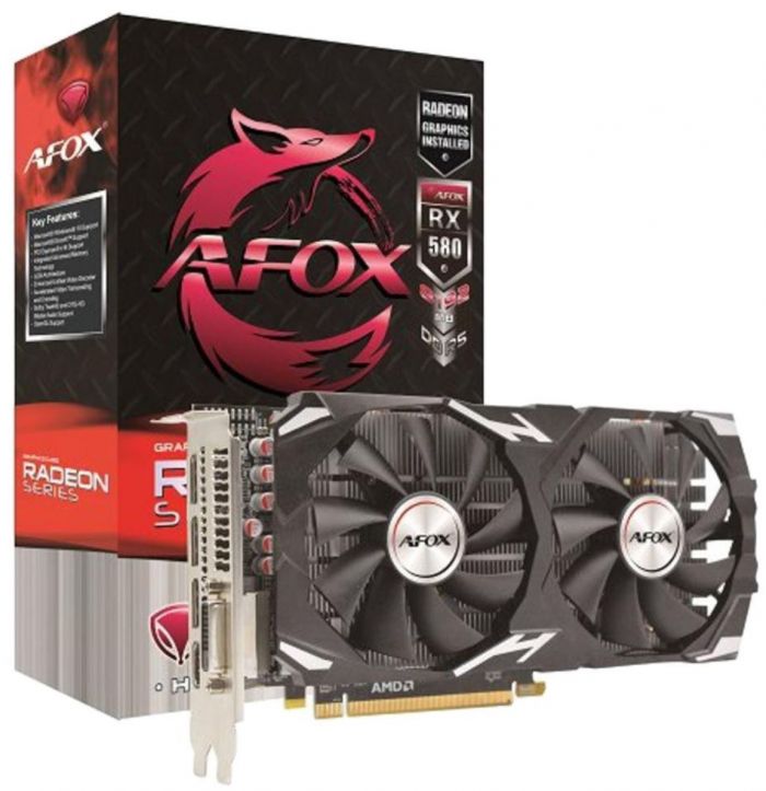 Відеокарта AFOX Radeon RX 580 8GB GDDR5 Cryptocurrency Mining BIOS version
