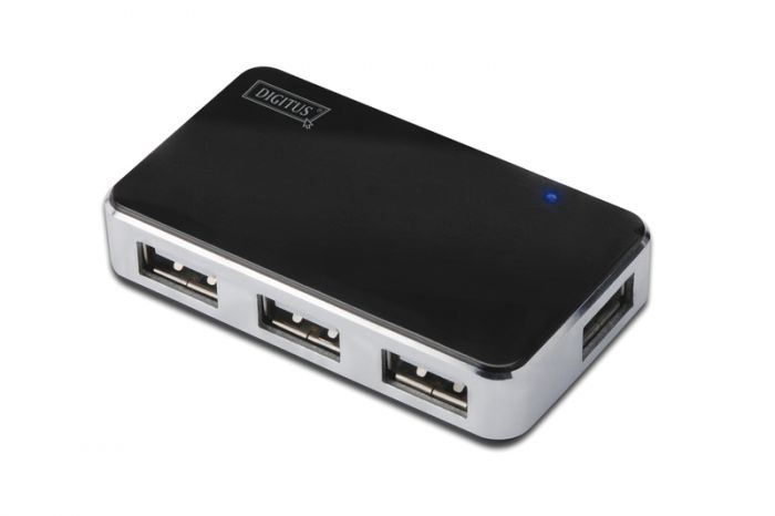 Концентратор DIGITUS USB 2.0 Hub, 4 Port
