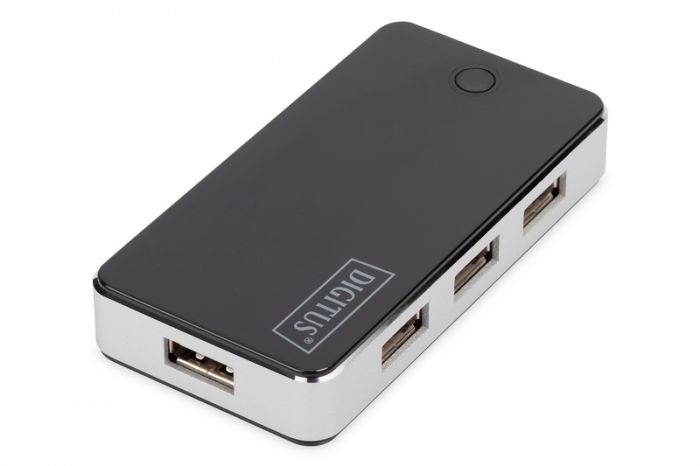 Концентратор DIGITUS USB 2.0 Hub, 7 Port