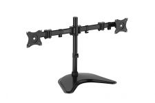 Кріплення DIGITUS Dual Monitor Stand, 15-27", з нахилом, поворотом Артикул: DA-90348