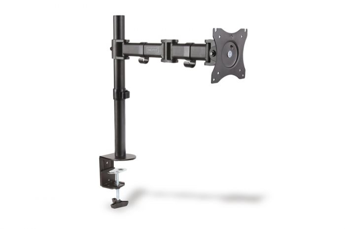 Кріплення DIGITUS Monitor Clamp, 15-27", з нахилом, поворотом