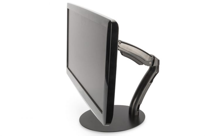 Кріплення DIGITUS Monitor Stand gas spring, 17-27", з нахилом, поворотом