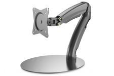 Кріплення DIGITUS Monitor Stand gas spring, 17-27", з нахилом, поворотом Артикул: DA-90365