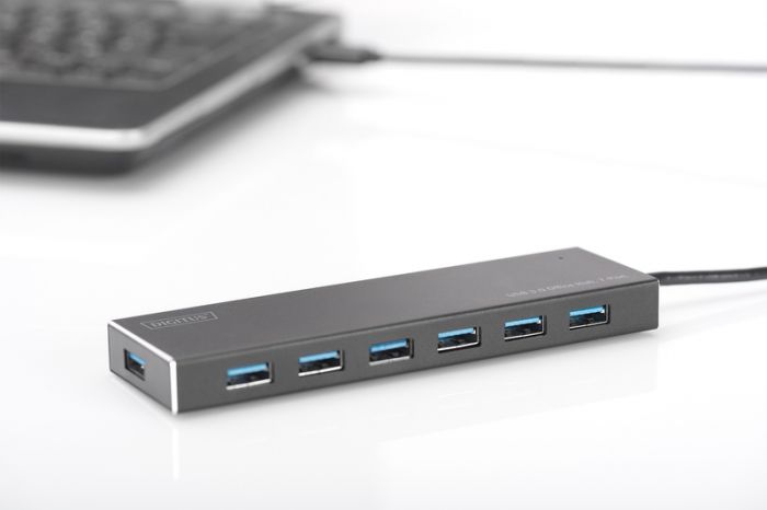 Концентратор DIGITUS USB 3.0 Hub, 7 Port