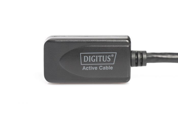 Подовжувачь DIGITUS USB 2.0 Active Cable, A/M-A/F, 20 m