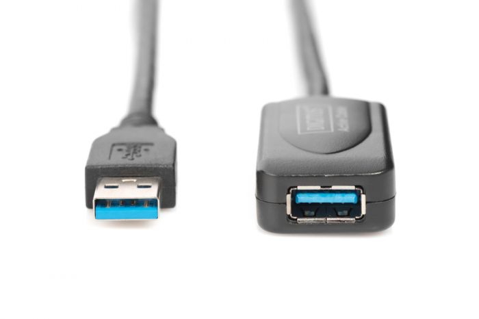 Подовжувачь DIGITUS USB 3.0 Active Cable, A/M-A/F, 5 m