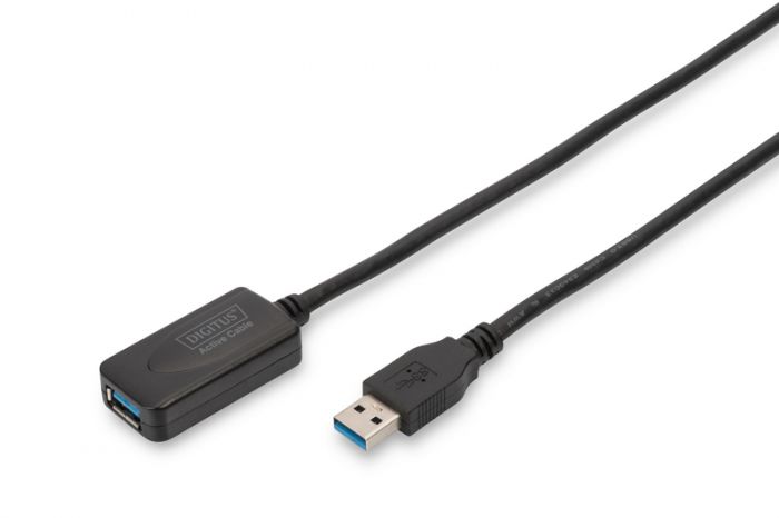 Подовжувачь DIGITUS USB 3.0 Active Cable, A/M-A/F, 5 m