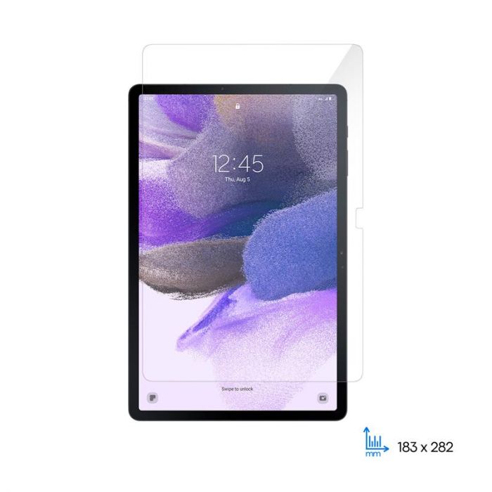 Захисне скло  2E для Samsung Galaxy Tab S7 Lite/ S7 FE (SM-T730/735 ),12.4" (2021), 2.5D, Clear