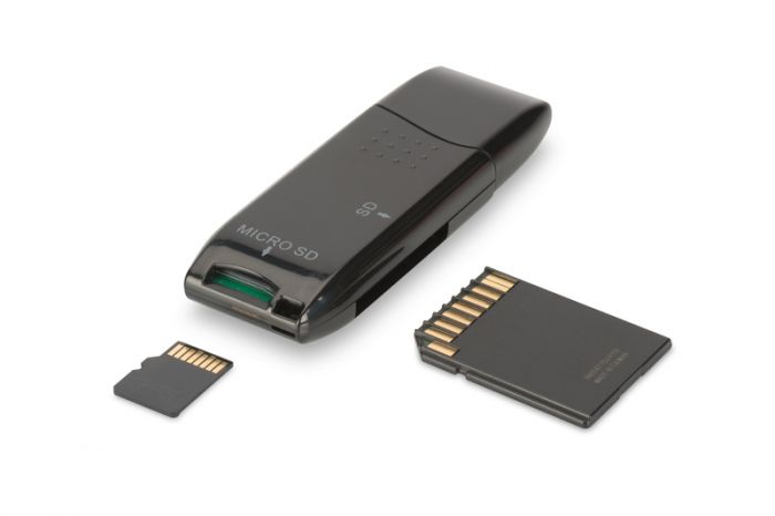 Кардрідер DIGITUS USB 2.0 SD/MicroSD
